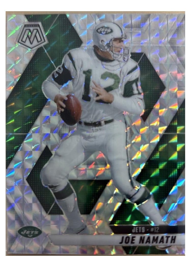 2025 Panini Mosaic Base Set Joe Namath #39 card