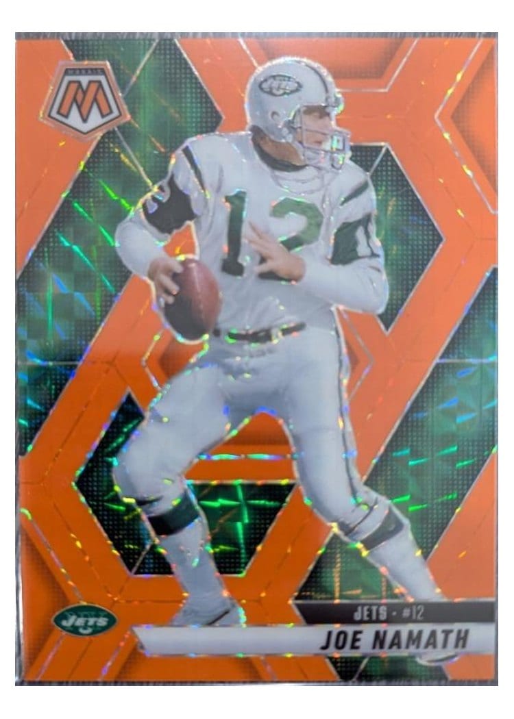 2025 Panini Mosaic Base Set Joe Namath #39 card
