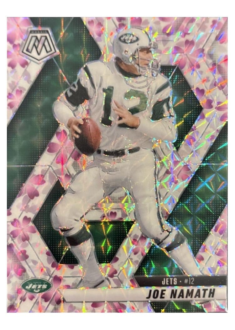2025 Panini Mosaic Base Set Joe Namath #39 card