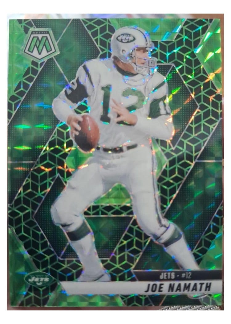 2025 Panini Mosaic Base Set Joe Namath #39 card