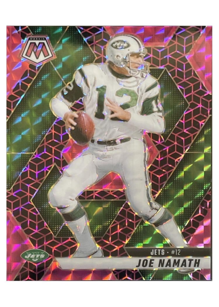 2025 Panini Mosaic Base Set Joe Namath #39 card