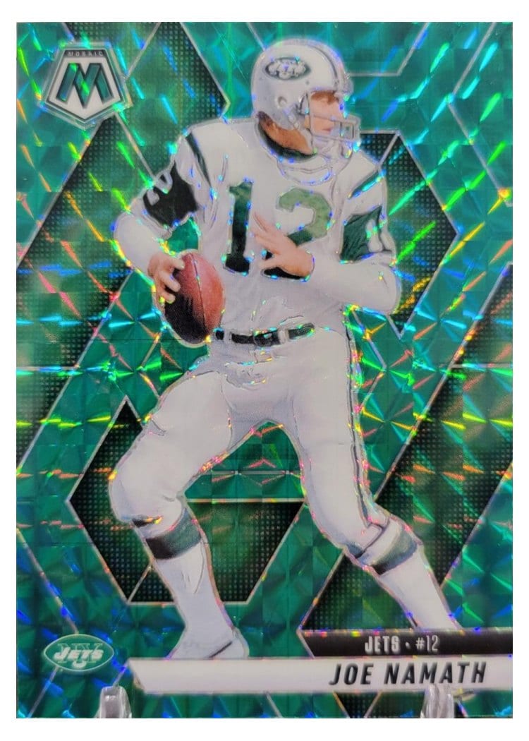 2025 Panini Mosaic Base Set Joe Namath #39 card