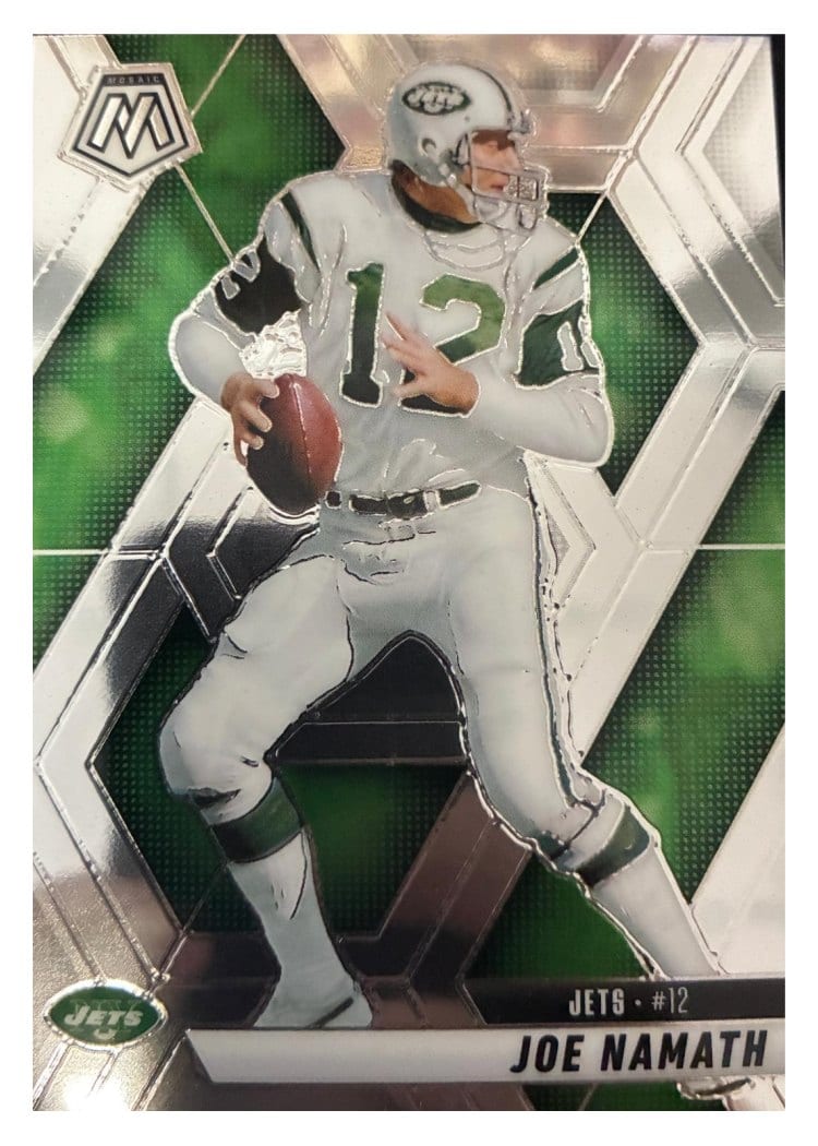 2025 Panini Mosaic Base Set Joe Namath #39 card
