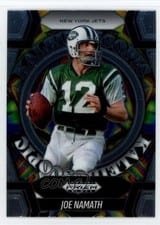 2025 Panini Prizm Black Kaleidoscopic Joe Namath #11 card