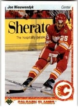 1990 Upper Deck Joe Nieuwendyk #26 card