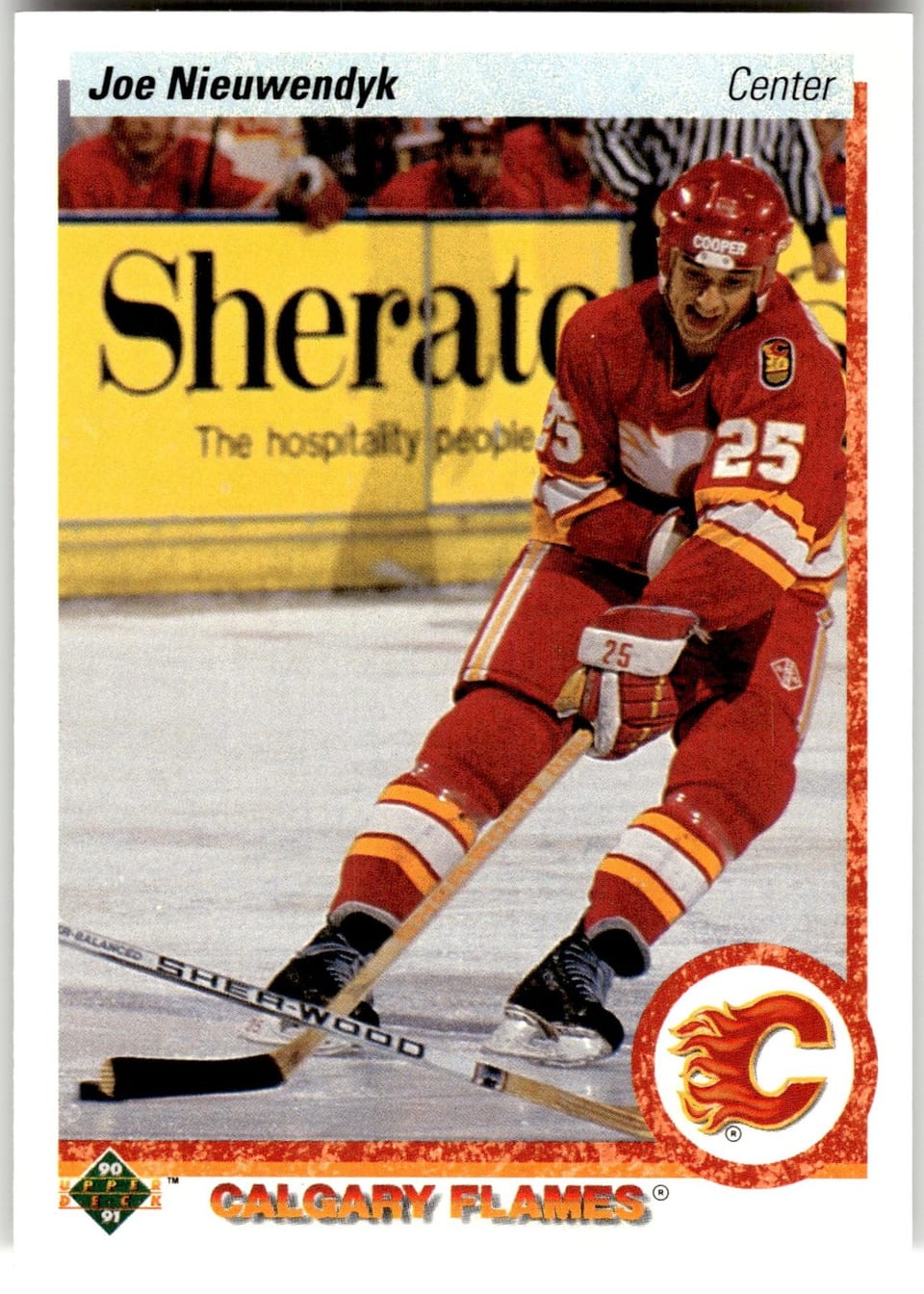 1990 Upper Deck Joe Nieuwendyk #26 card