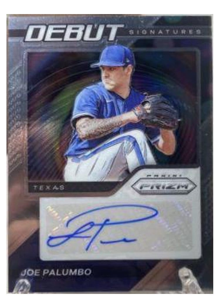 2021 Panini Prizm Debut Signatures Joe Palumbo #DS-JP card