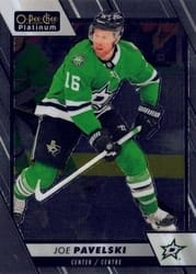 2023-24 O-Pee-Chee Platinum Base Set Joe Pavelski #165 card
