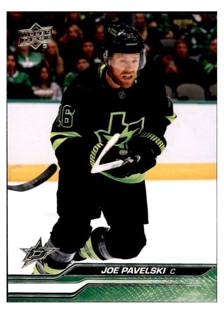 2023-24 Upper Deck Base Set Joe Pavelski #56 card
