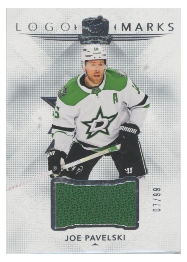 2024-25 Upper Deck The Cup Logomarks Joe Pavelski #LM-JP card
