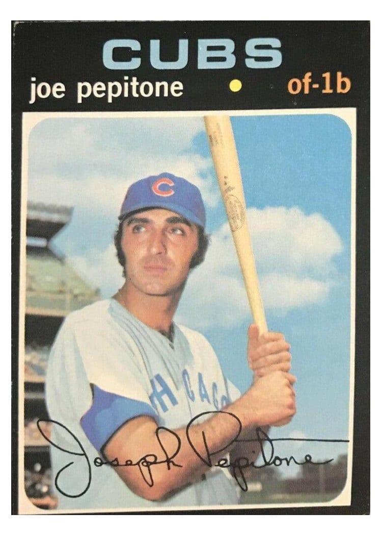 1971 Topps Joe Pepitone #90 card