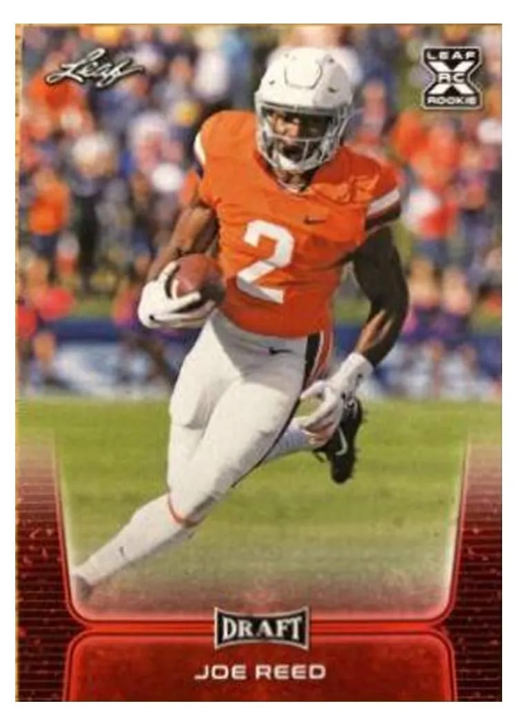 2020 Leaf Draft Joe Reed #38 card