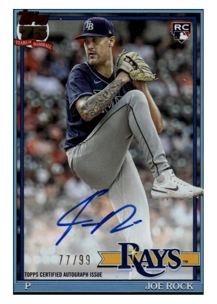 2026 Topps 1991 Topps Autographs Joe Rock #91A-JOE card