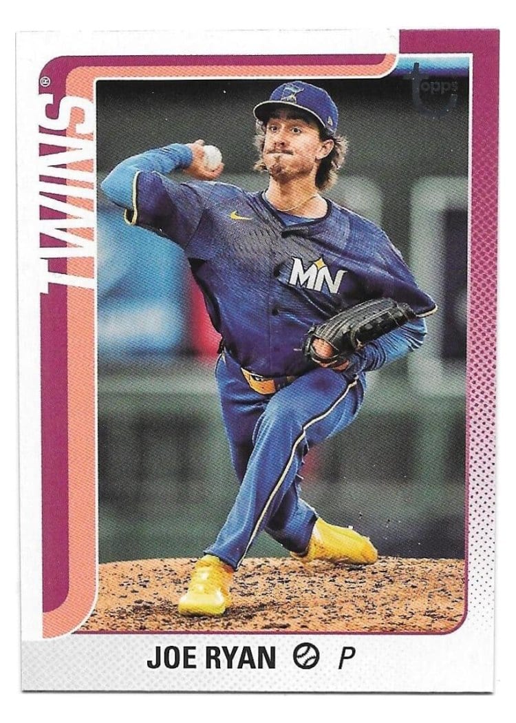 2025 Topps Base Set Joe Ryan #40 card