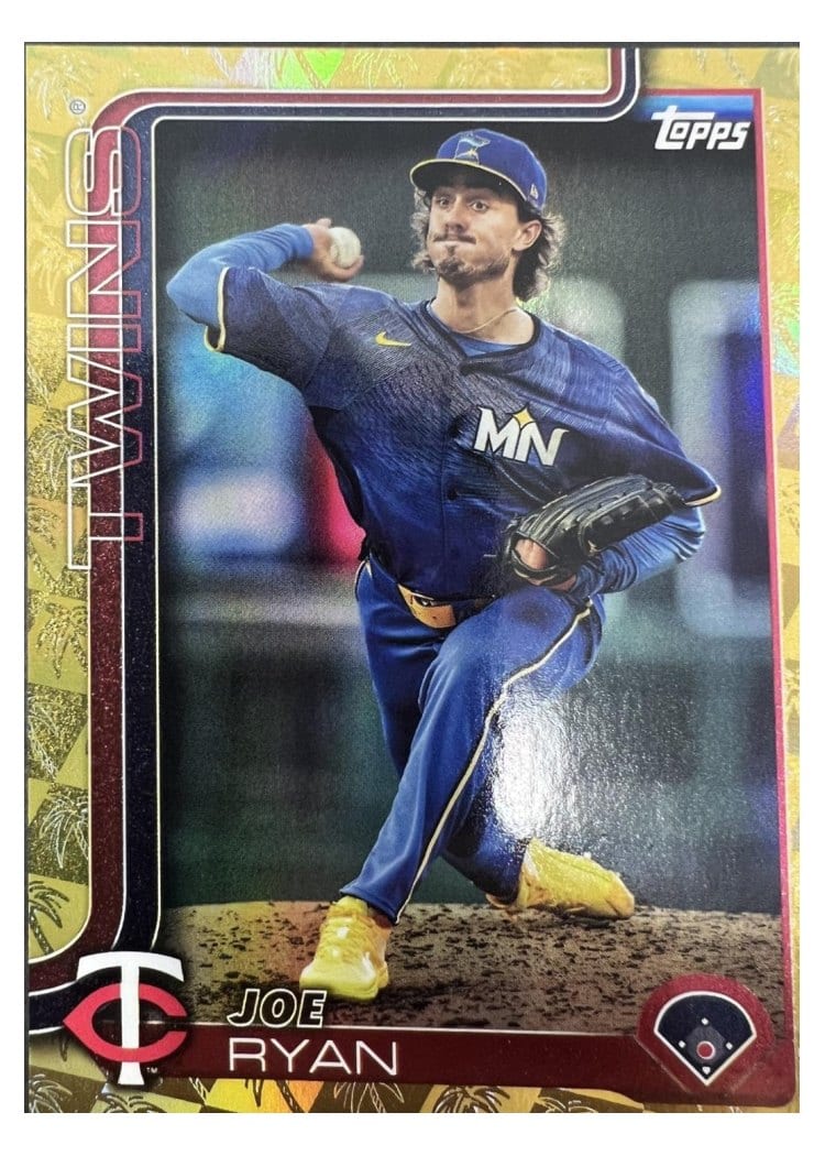 2025 Topps Base Set Joe Ryan #40 card