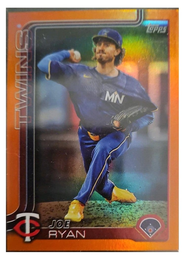 2025 Topps Base Set Joe Ryan #40 card