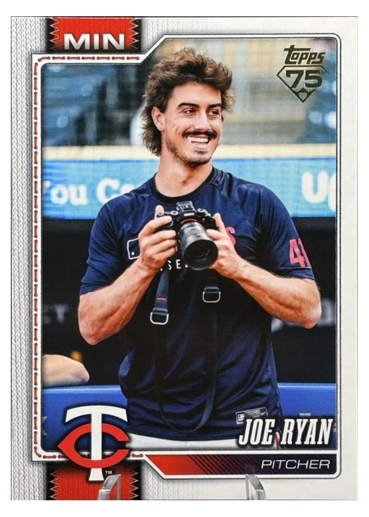 2026 Topps Base Set Joe Ryan #54 card