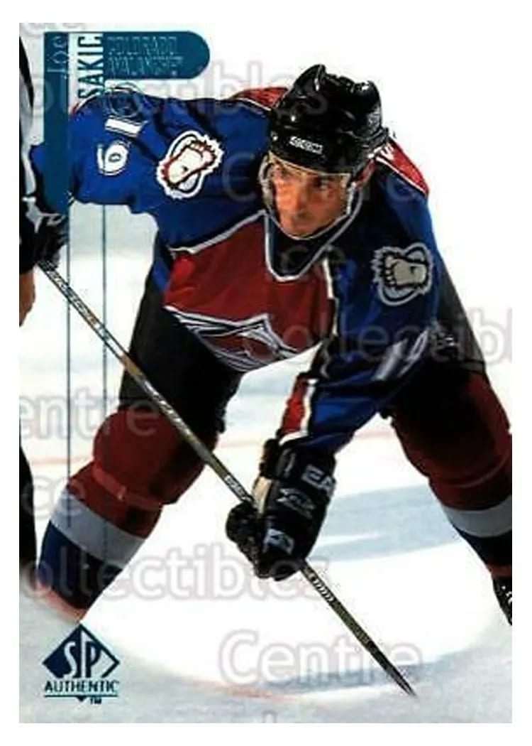 1998 SP Authentic Joe Sakic #22 card