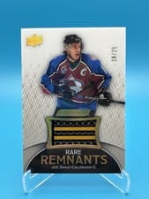 2023-24 Upper Deck Engrained Remnants Joe Sakic #R-JO card