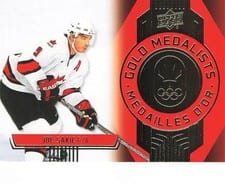 2025-26 Tim Hortons Team Canada Olympic Hockey Gold Medalists Joe Sakic #GM-4 card