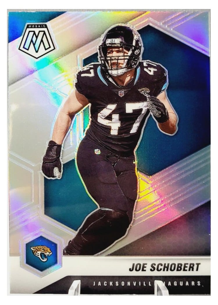 2021 Panini Mosaic Base Set Joe Schobert Silver #103 card