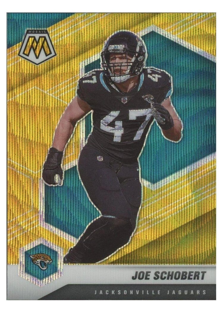 2021 Panini Mosaic Base Set Joe Schobert #103 card