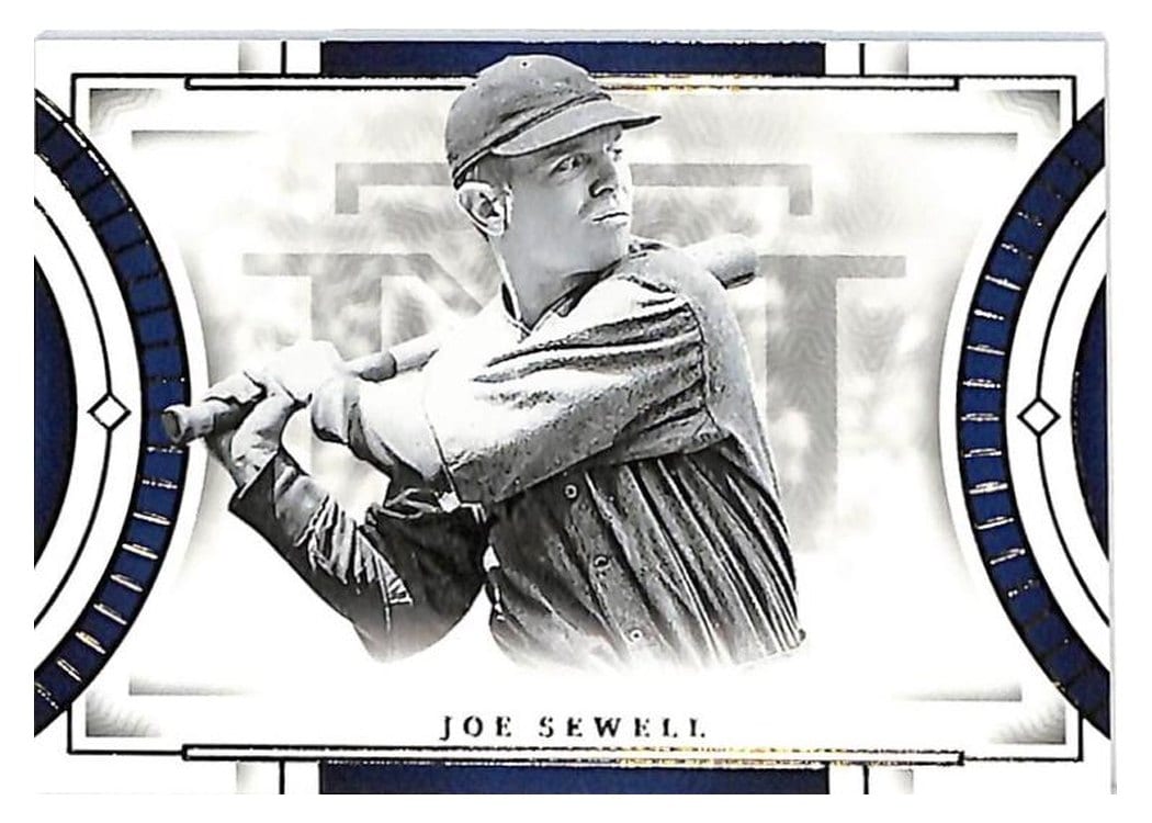 2024 Panini National Treasures Legendary Materials Booklet Joe Sewell #4 card