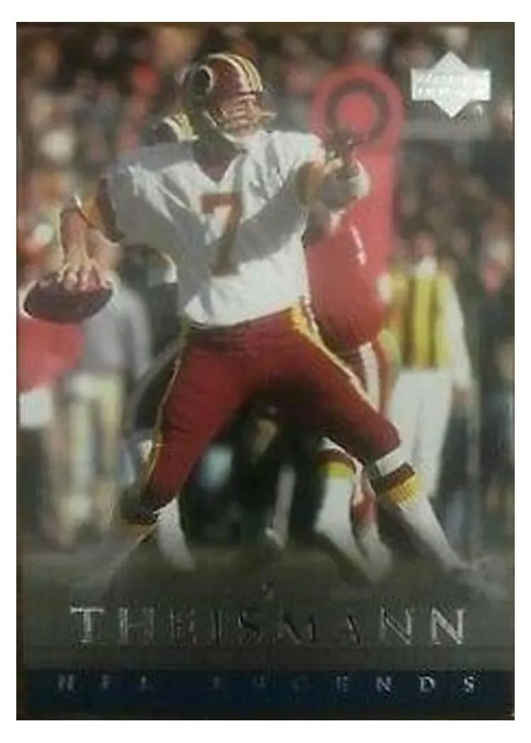 2000 Upper Deck Legends Joe Theismann #90 card
