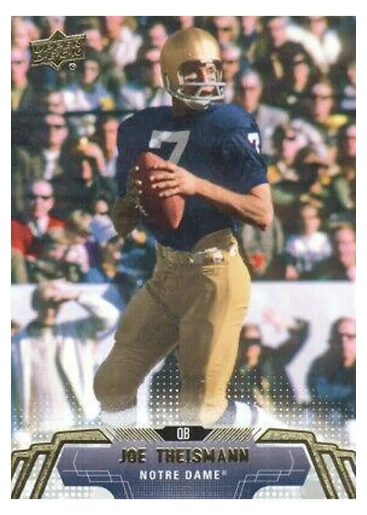 2014 Upper Deck Joe Theismann #8 card