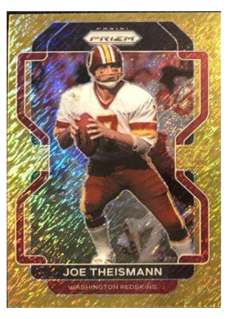 2021 Panini Prizm Base Set Joe Theismann #217 card