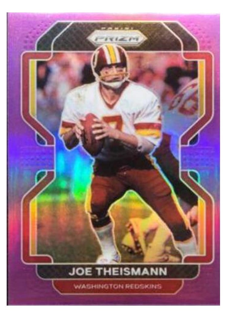 2021 Panini Prizm Base Set Joe Theismann #217 card