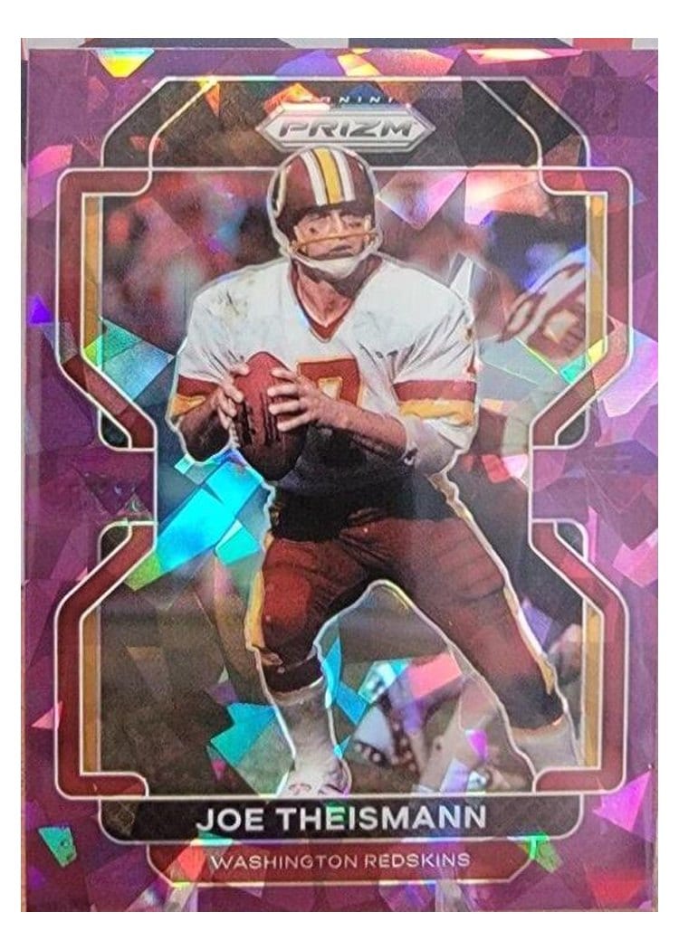 2021 Panini Prizm Base Set Joe Theismann #217 card