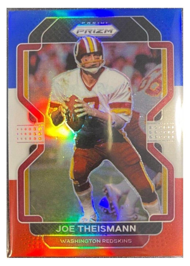 2021 Panini Prizm Base Set Joe Theismann #217 card