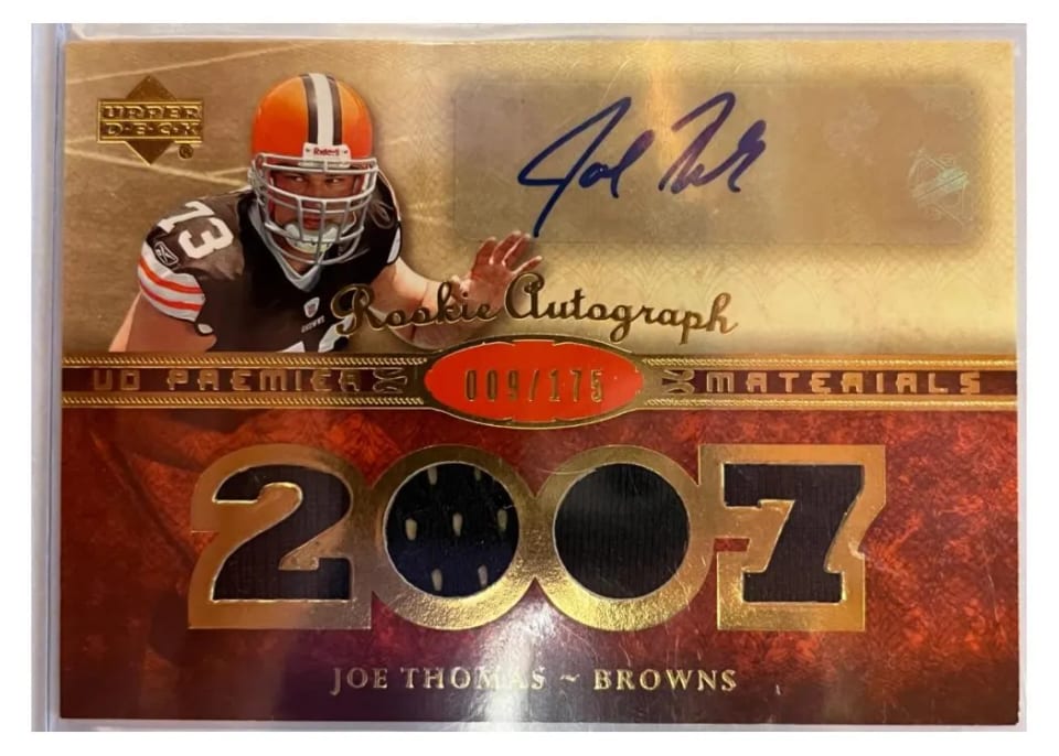 2007 Upper Deck Premier Joe Thomas #150 card