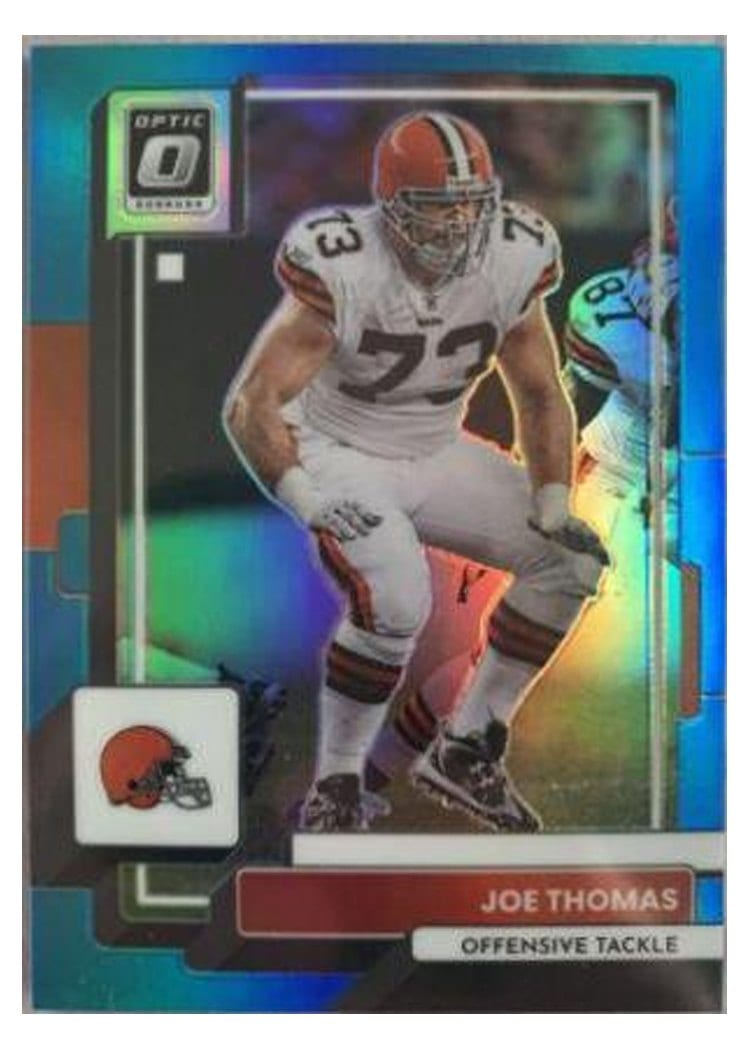 2022 Donruss Optic Base Set Joe Thomas #50 card