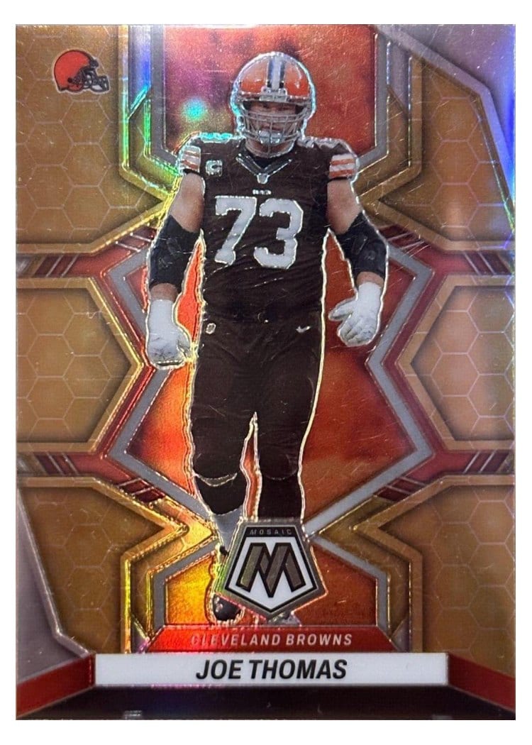 2022 Panini Mosaic Base Set Joe Thomas #51 card
