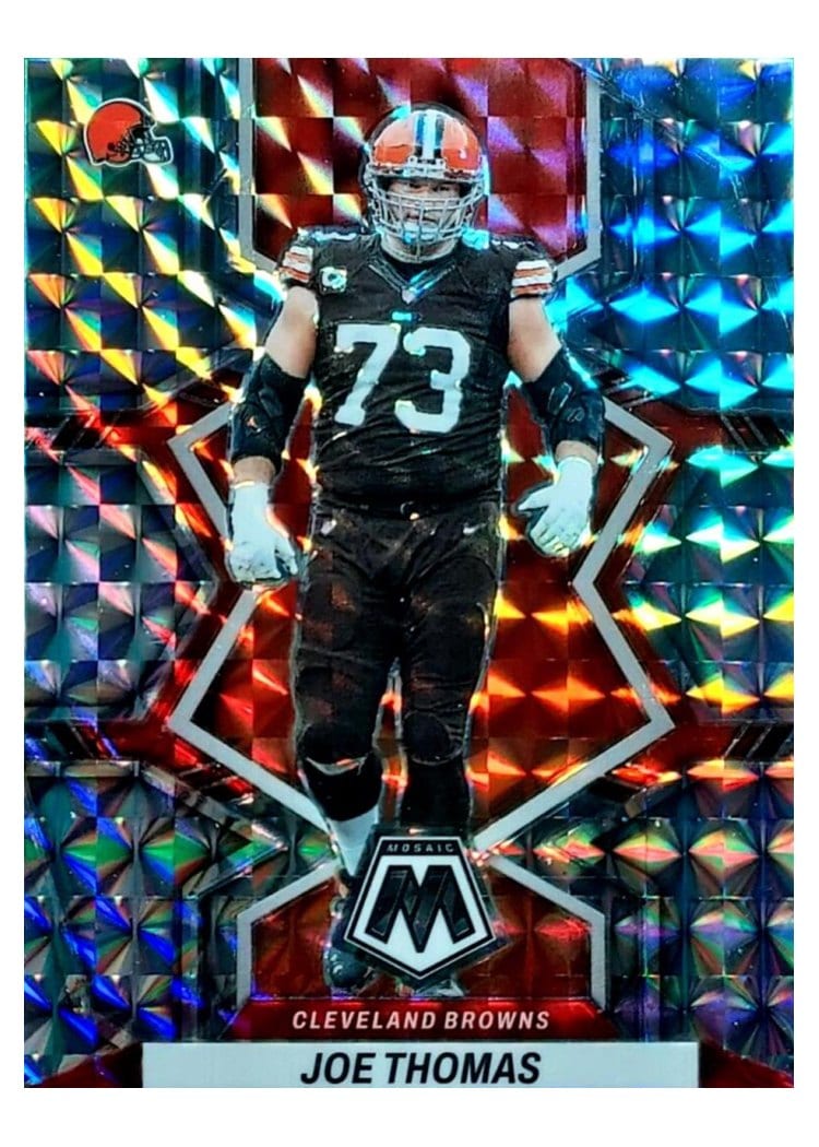 2022 Panini Mosaic Base Set Joe Thomas #51 card