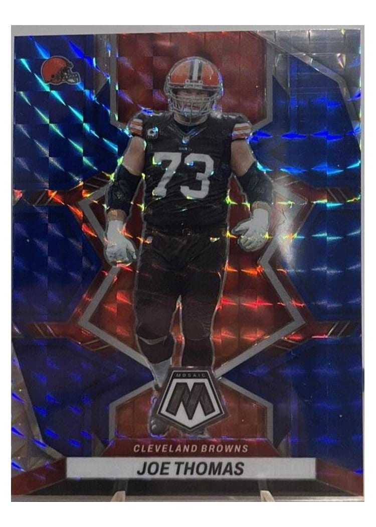 2022 Panini Mosaic Base Set Joe Thomas #51 card