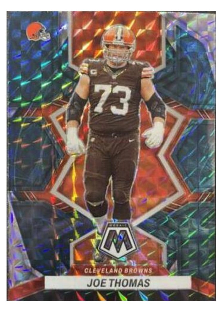2022 Panini Mosaic Base Set Joe Thomas #51 card