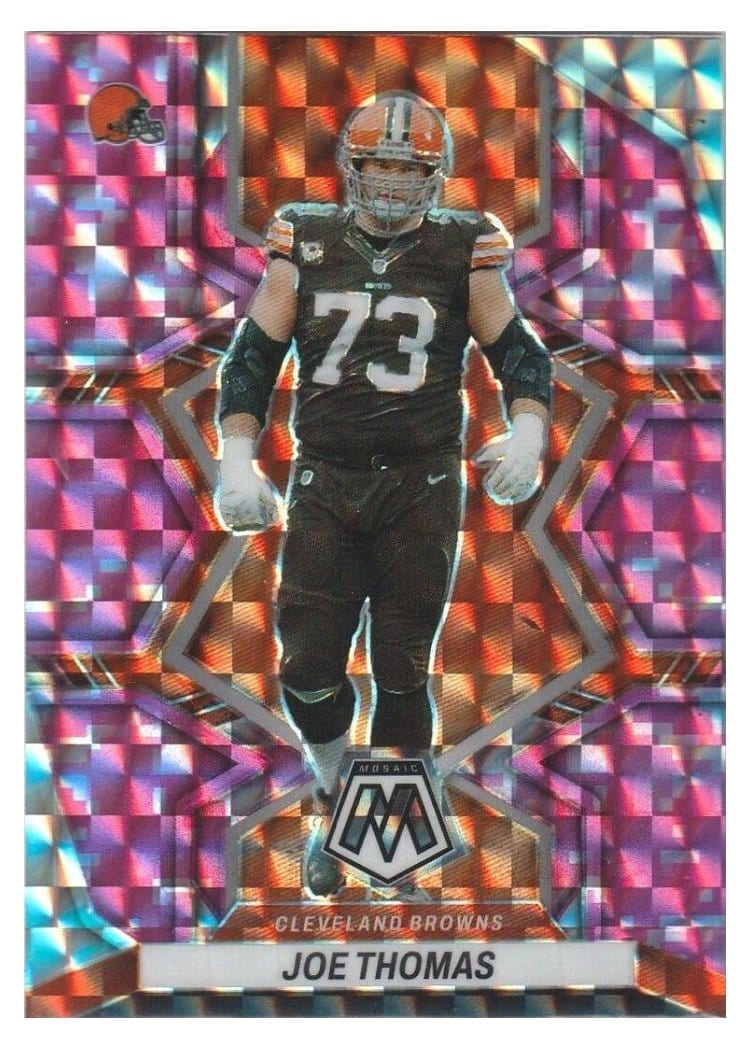 2022 Panini Mosaic Base Set Joe Thomas #51 card