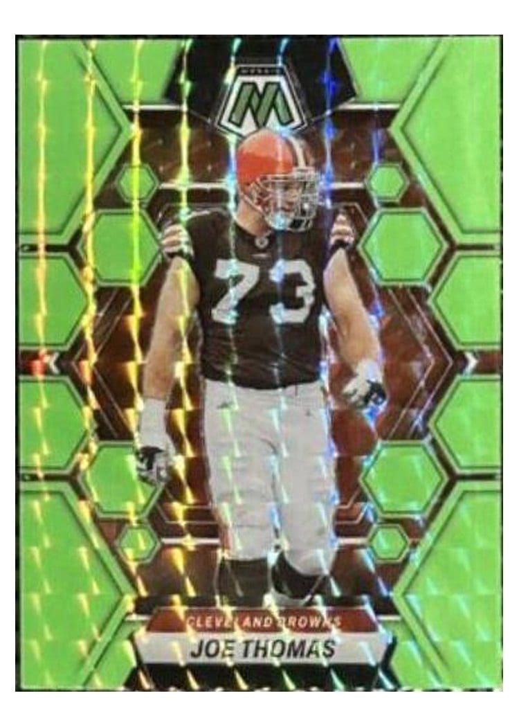 2023 Panini Mosaic Base Set Joe Thomas #53 card