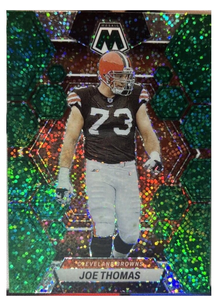 2023 Panini Mosaic Base Set Joe Thomas #53 card