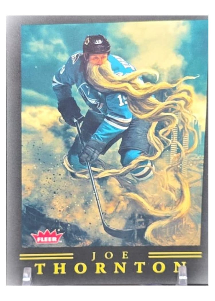 2025-26 Upper Deck Credentials Pro Visions Legends Joe Thornton #PV-2 card