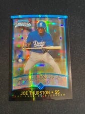 2001 Bowman Chrome Joe Thurston #136 card