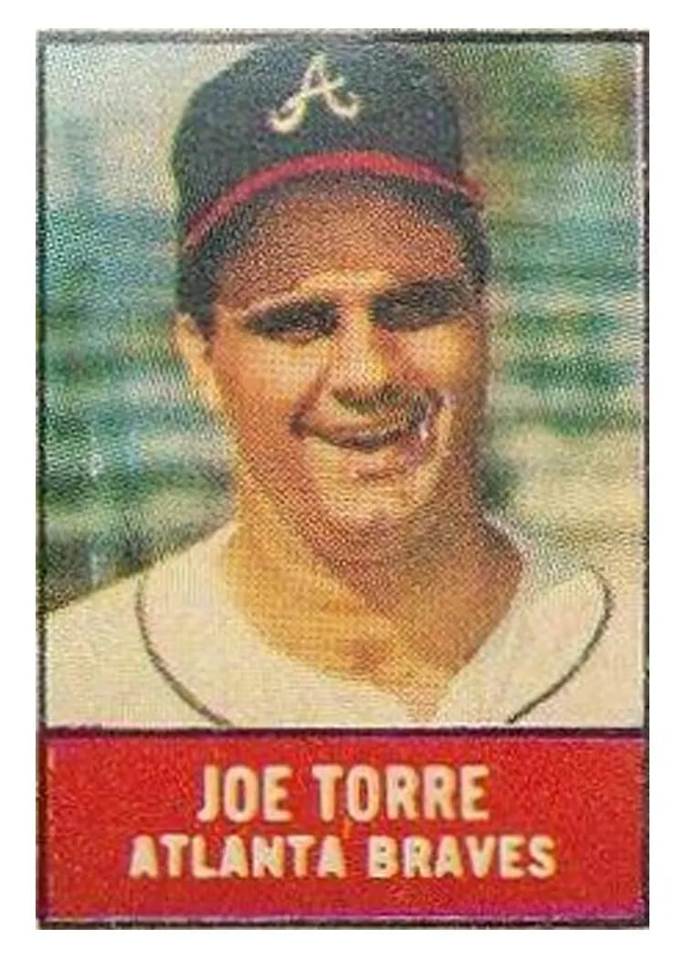 1969 Transogram Joe Torre card