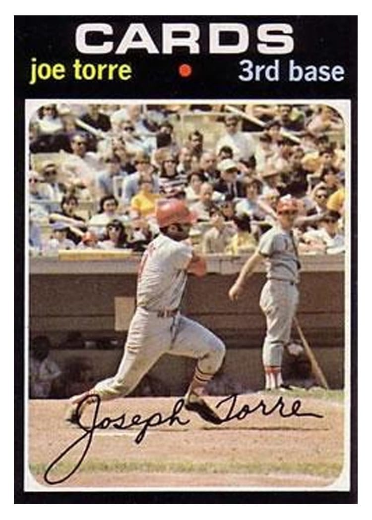 1971 Topps Joe Torre #370 card