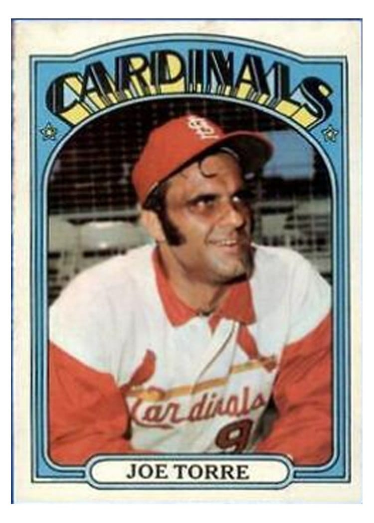 1972 Topps Joe Torre #500 card