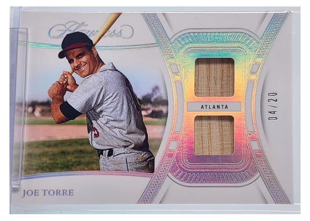 2024 Panini Flawless Dual Patches Joe Torre #DU-JTR card