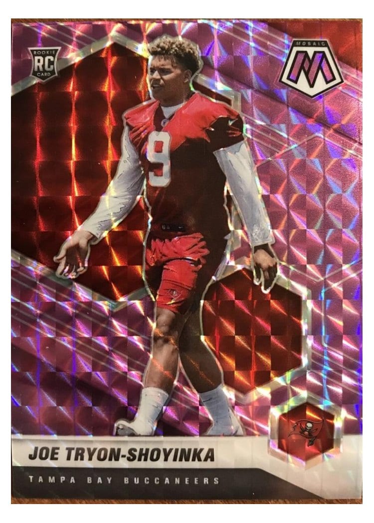 2021 Panini Mosaic Base Set Joe Tryon-Shoyinka #355 card