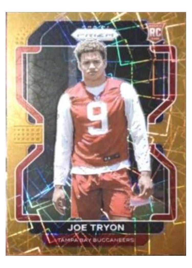 2021 Panini Prizm Base Set Joe Tryon-Shoyinka #381 card